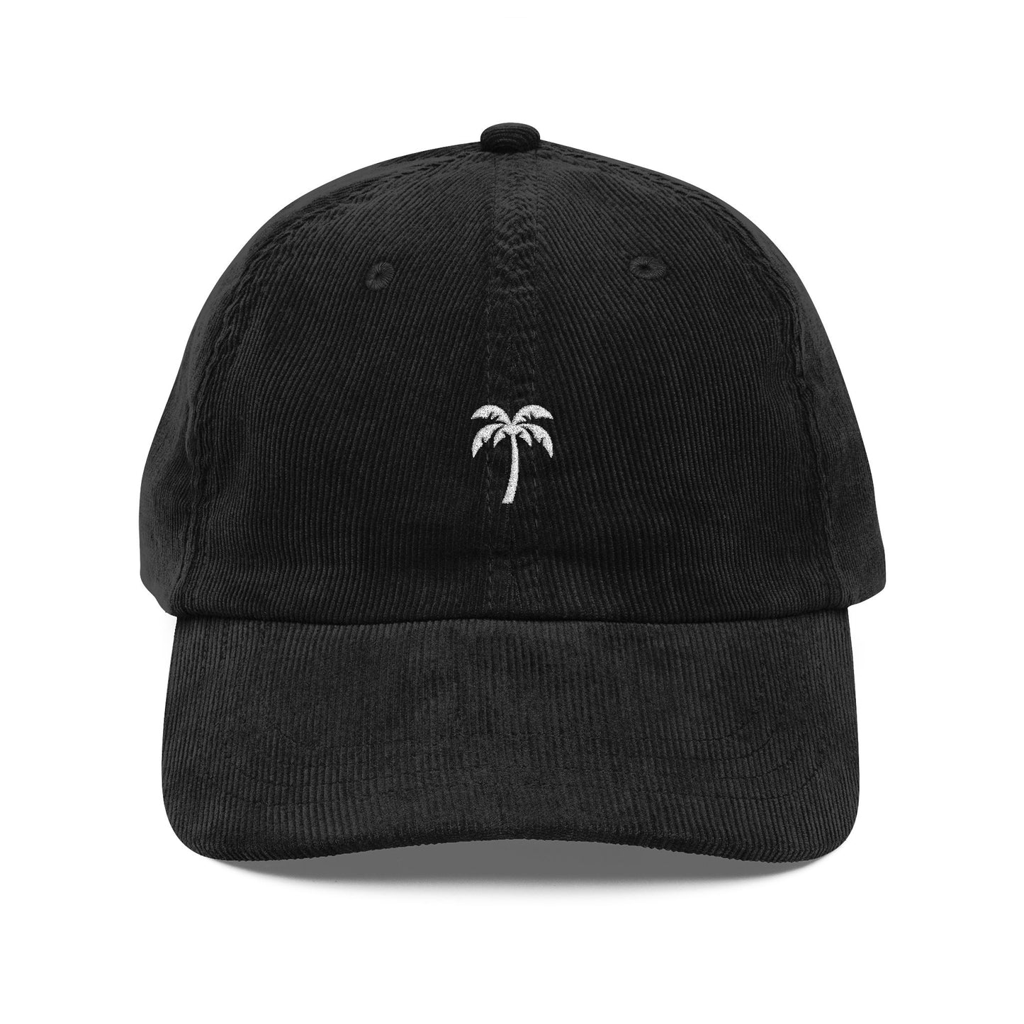 Corduroy Palm Tree Baseball Cap