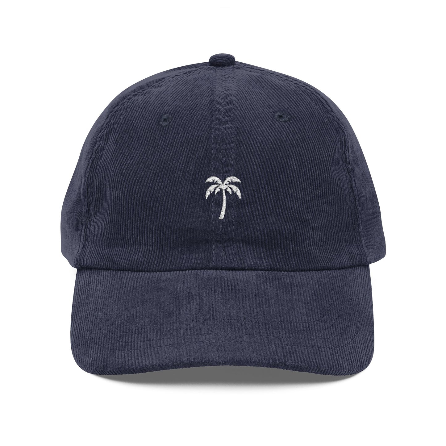 Corduroy Palm Tree Baseball Cap