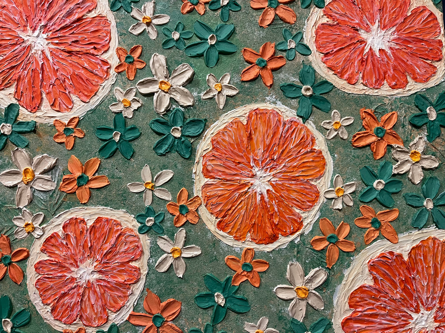 Orange Marmalade: Original Painting