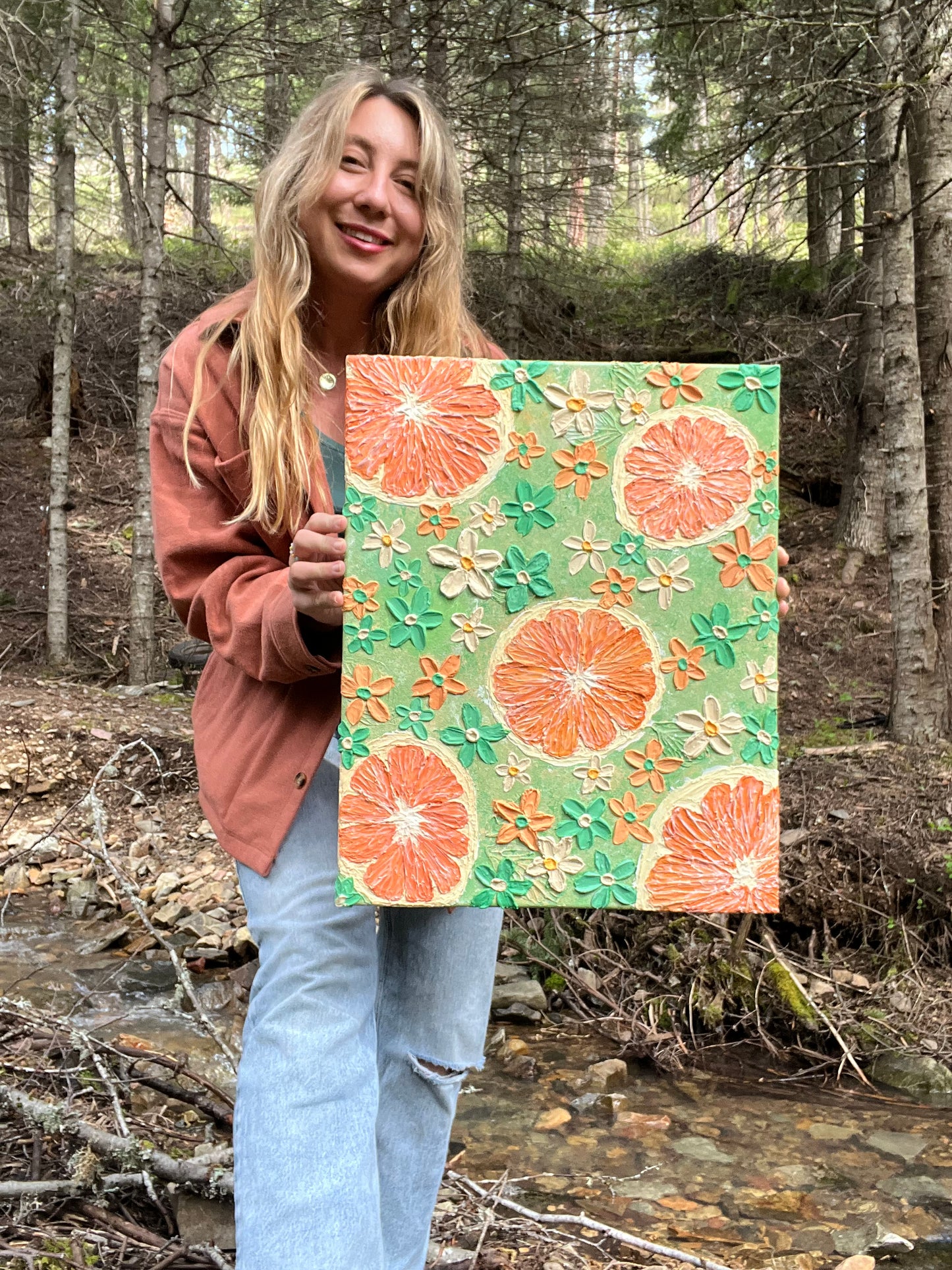 Orange Marmalade: Original Painting