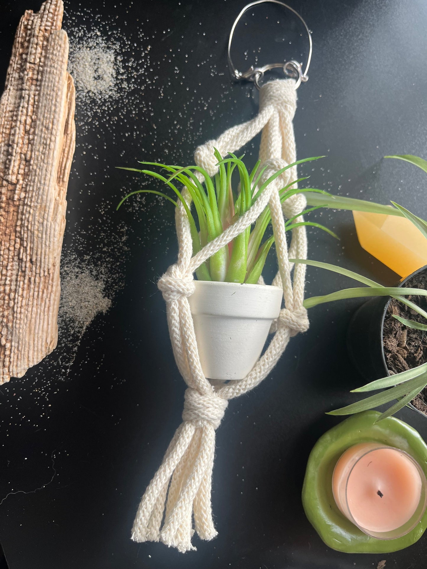 Mini Macrame Plant Hanger