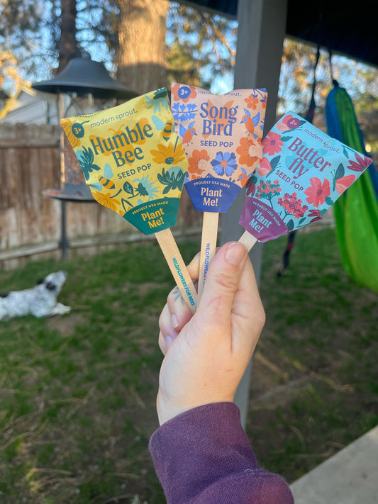 Pollinator Seed Pop Kits