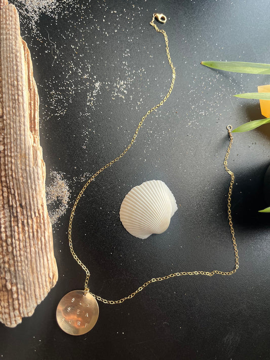 Sun Sea Surf Necklace