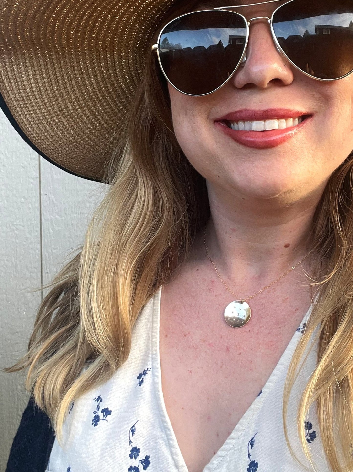Sun Sea Surf Necklace